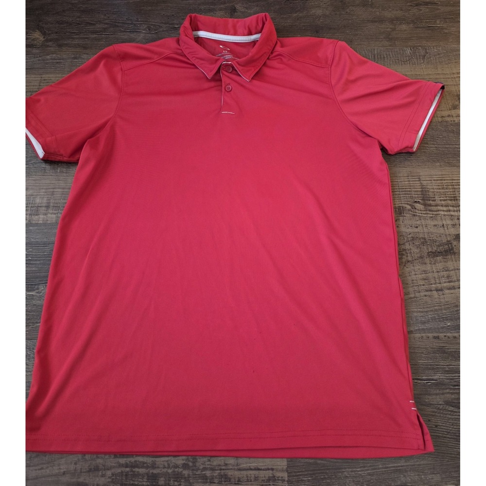 Oakley Men's Polo Shirt Red, Size Large, Golf